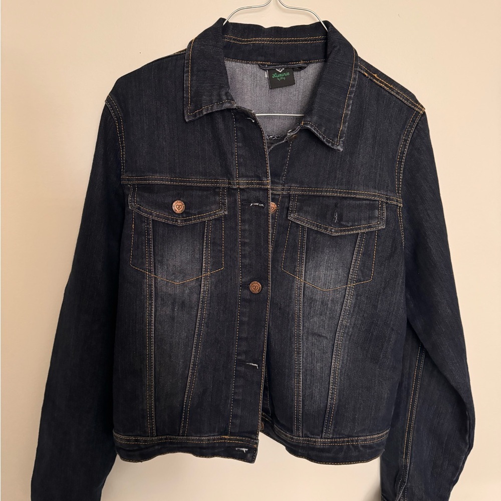 Women's Black Denim Jacket